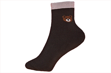 Σετ 6 Ζευγάρια Πετσετε Κάλτσες Αρκουδάκι 18401-2010